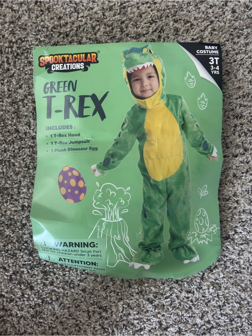 Dinosaur Toddler Costume - 3T
